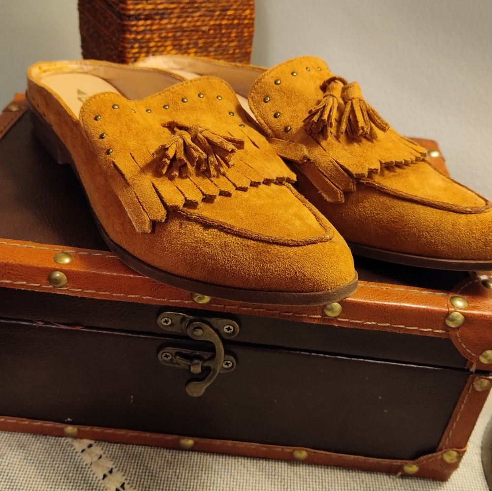 Jolimall tassel mules